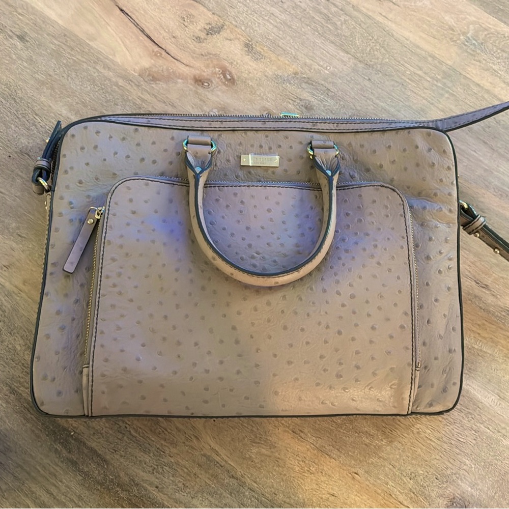 kate spade Laptop Bag Janine Portola Valley Taupe